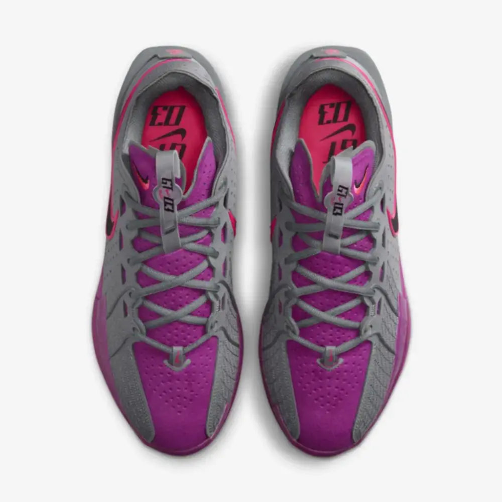 Giày Nike Air Zoom GT Cut 3 ‘Smoke Grey Fuchsia’ DV2913-006 - Ảnh 3