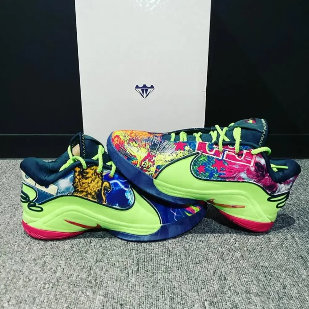 Giày Nike Lebron XXII BW EP ‘Blustery Fireberry Ghost Green’ HV8452-400 - Ảnh 3