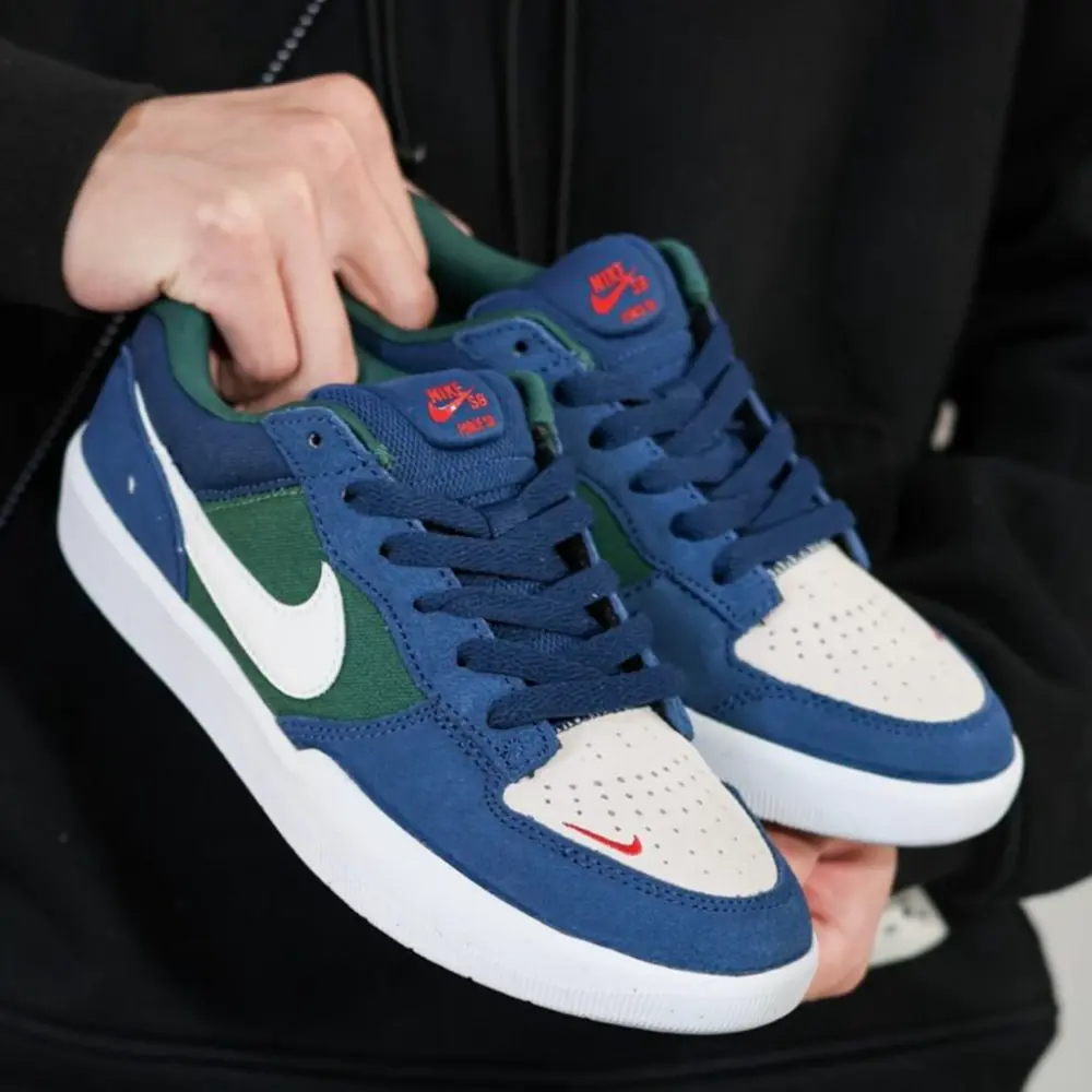 Giày Nike SB Force 58 ‘Navy Noble Green’ CZ2959‑402 - Ảnh 3