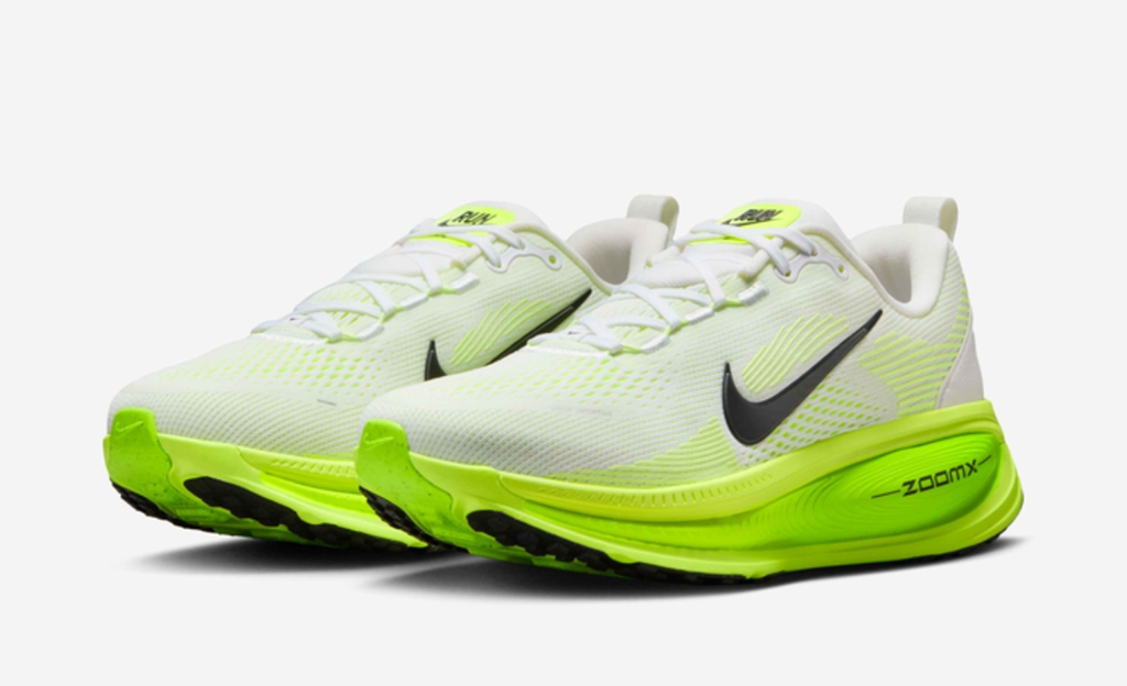 Alternative view of Giày Nike Vomero 18 ‘White Electric Green’ HM6804-102