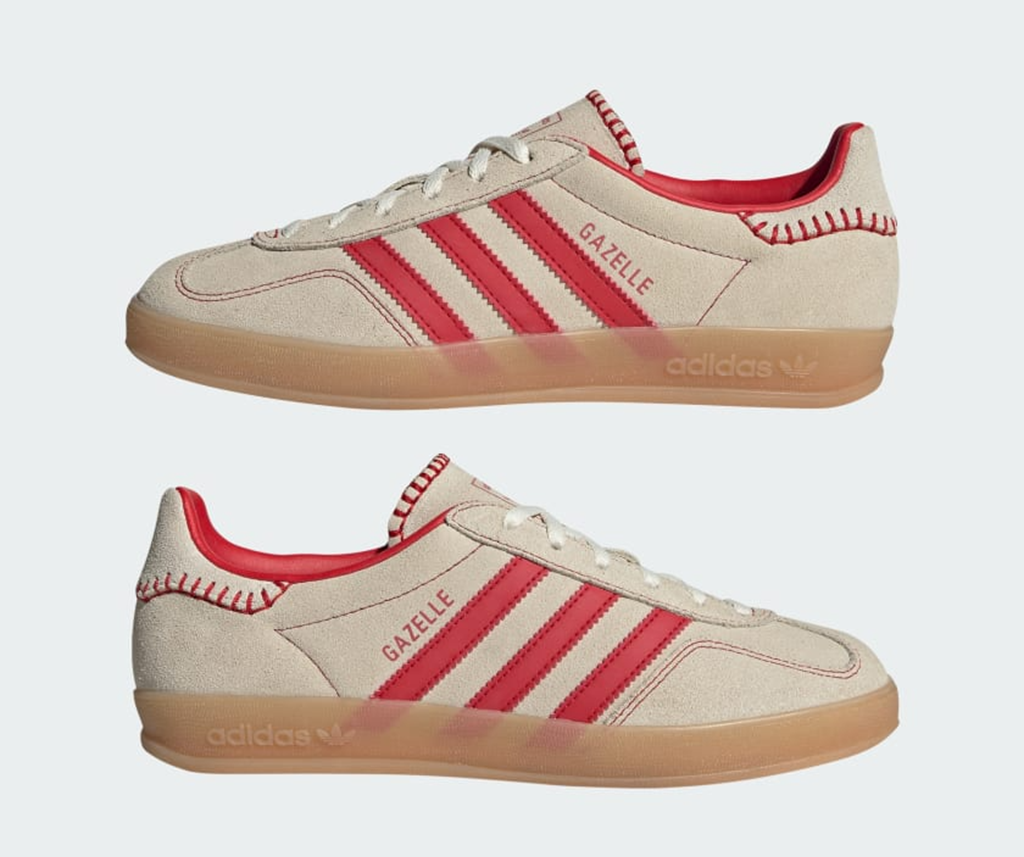 Giày Adidas Gazelle Indoor 'Better Scarlet' JS1402 - Ảnh 3