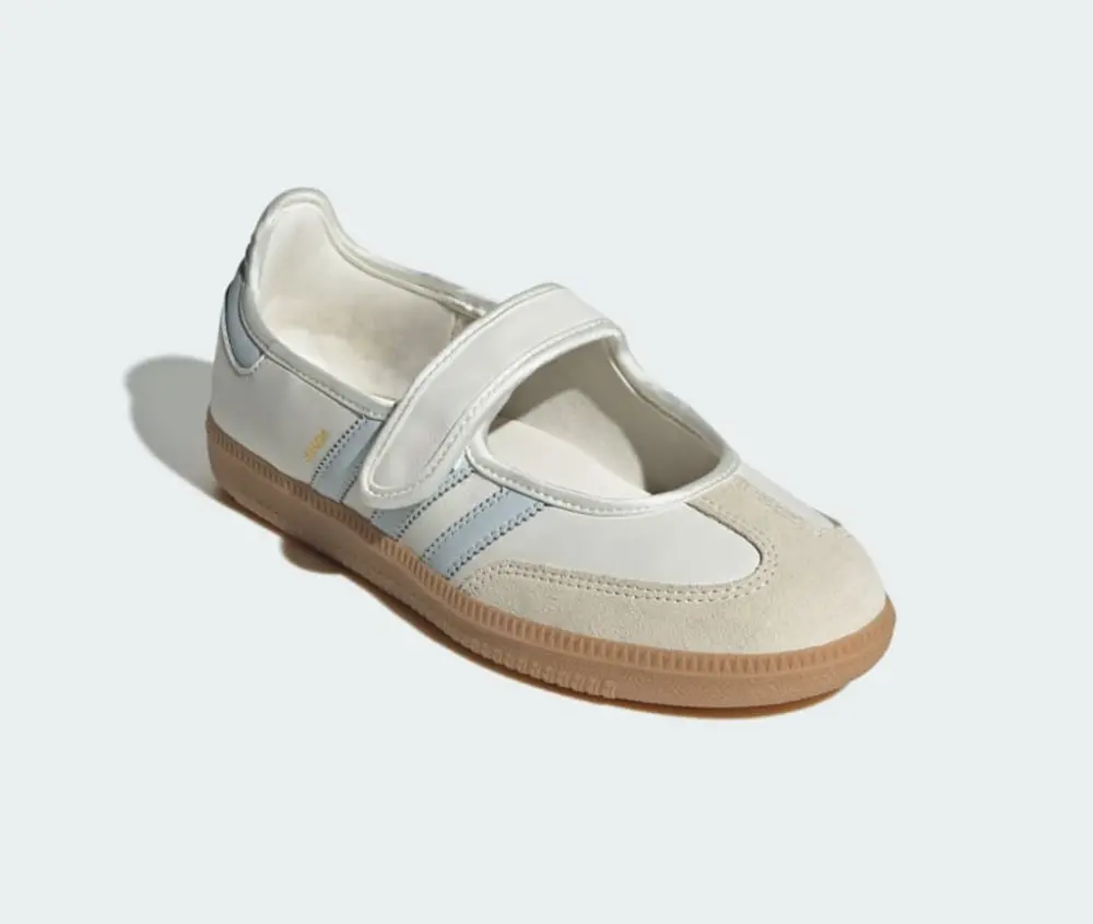 Giày Adidas Samba Jane 'Cloud White' JR7339 - Ảnh 4