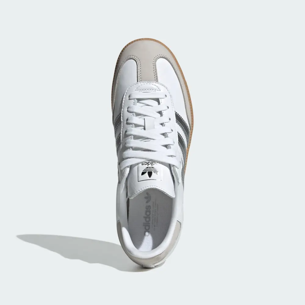 Alternative view of Giày Adidas Samba OG ‘White Silver Metallic Grey’ JI2725