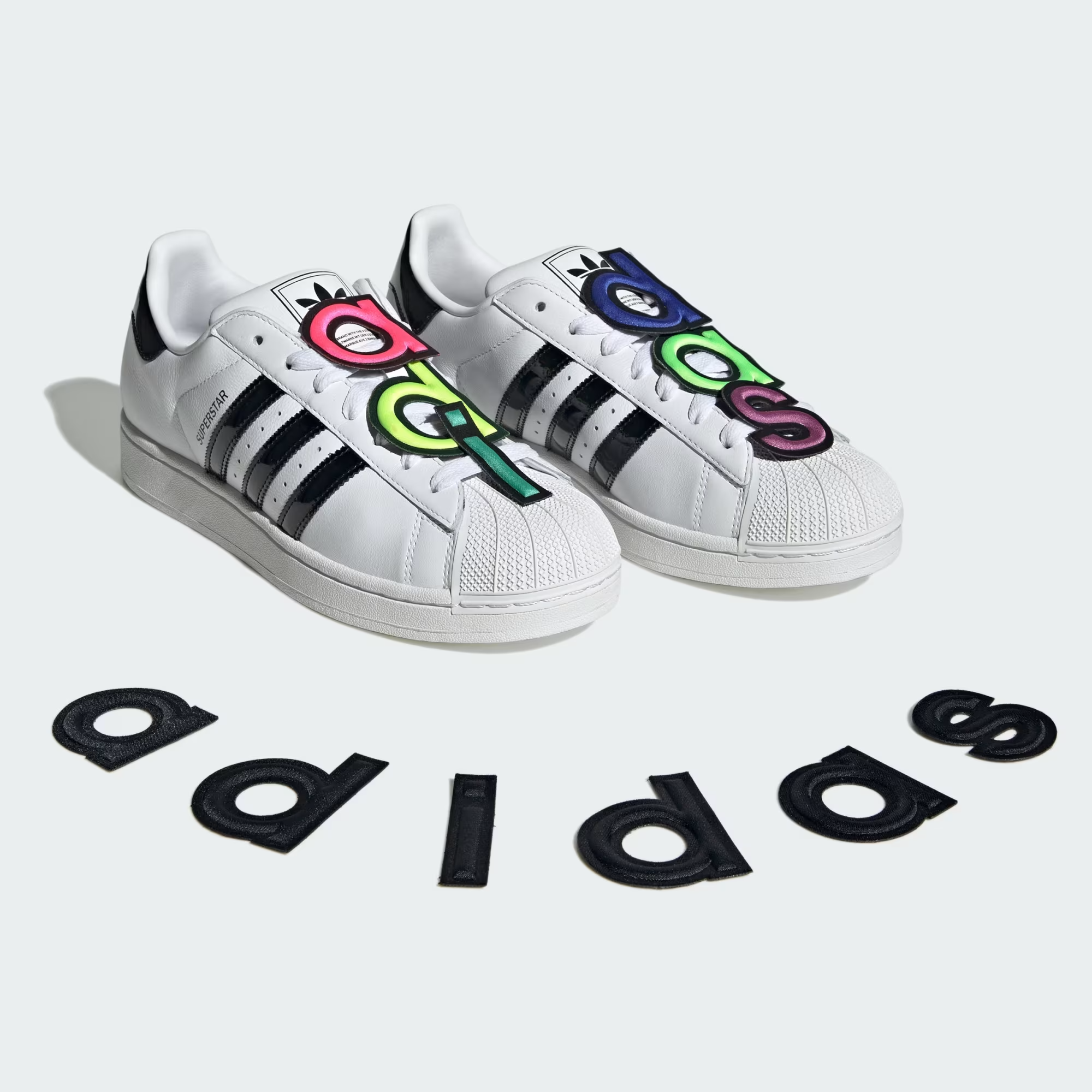 Giày Adidas Superstar II ‘White Black’ JR3584 - Ảnh 6