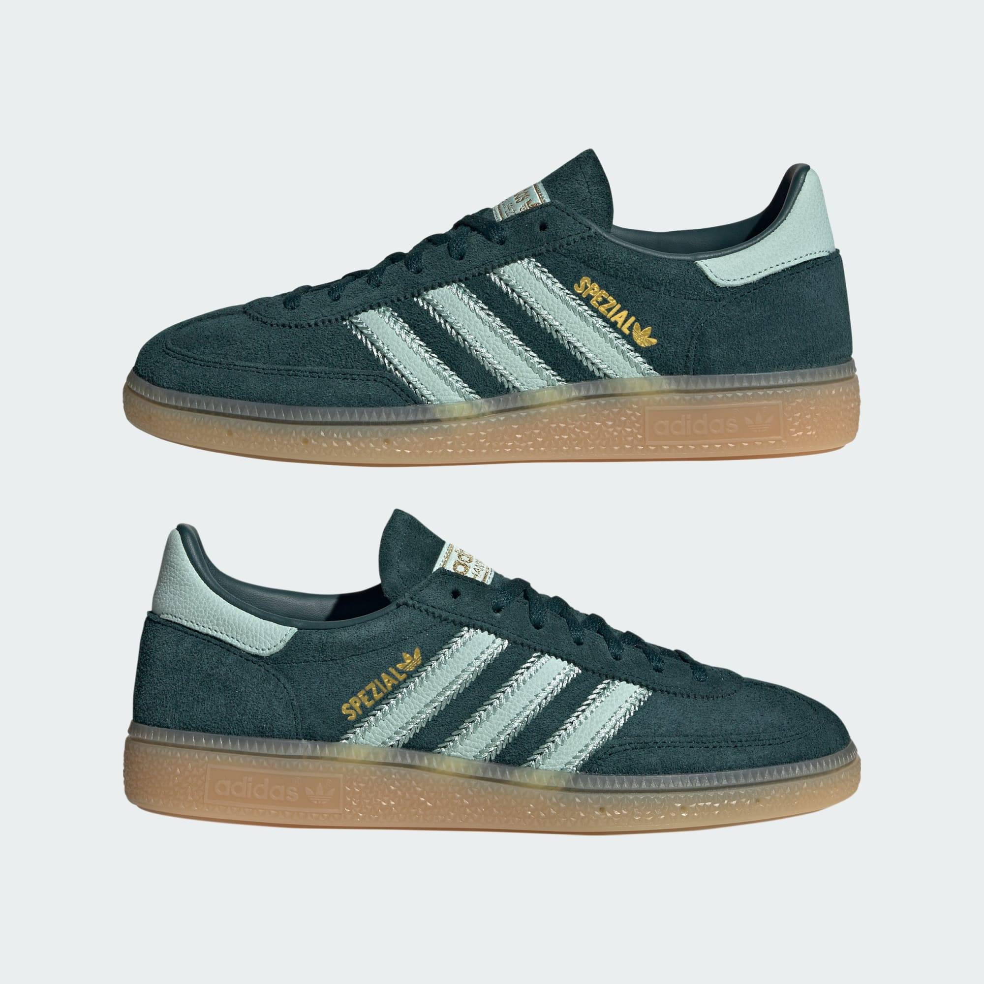 Giày Adidas Handball Spezial 'Aurora Ivy' JR0847 - Ảnh 3