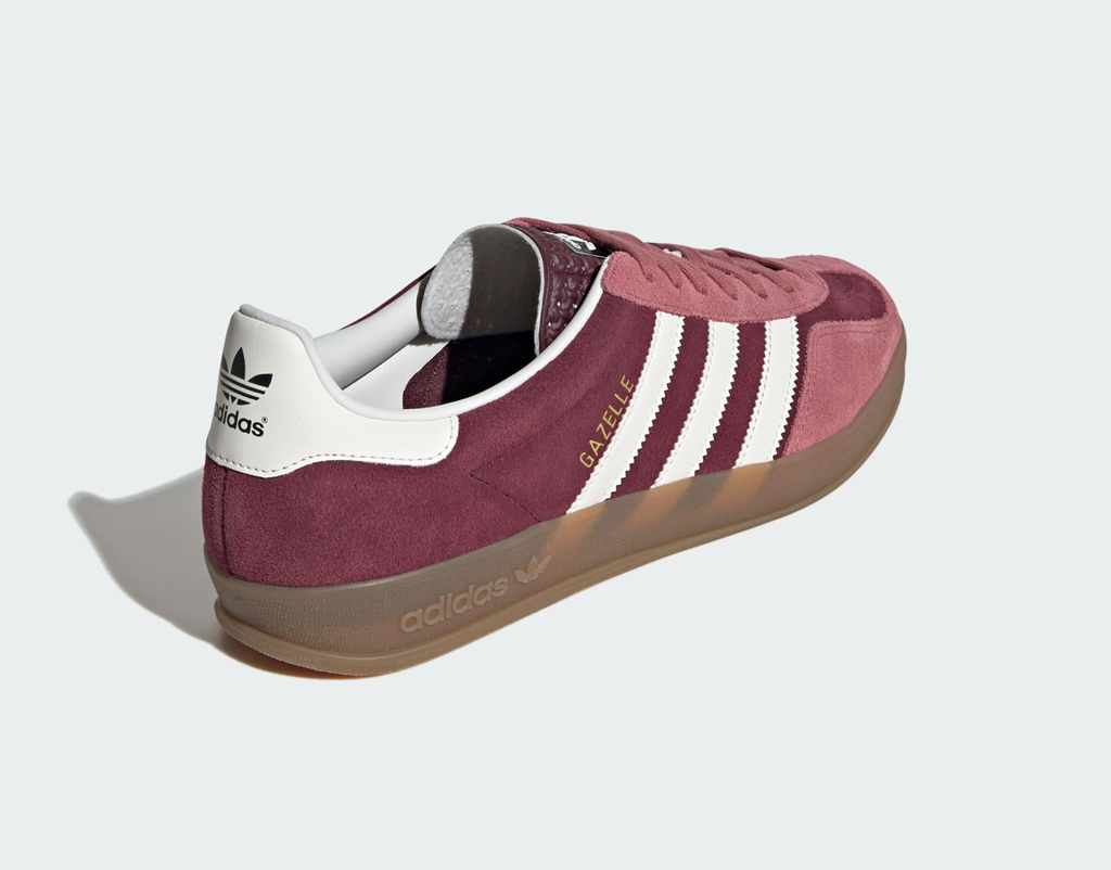 Alternative view of Giày Adidas Gazelle Indoor ‘Maroon Preloved Crimson’ IF9647
