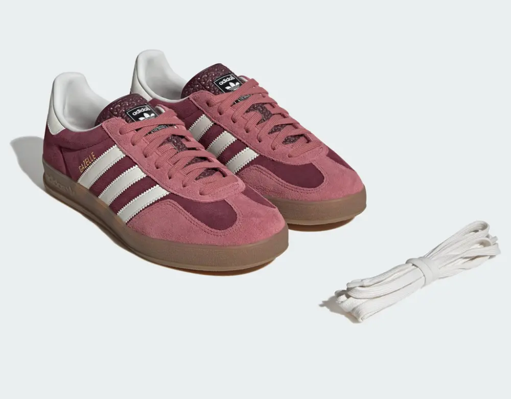 Giày Adidas Gazelle Indoor ‘Maroon Preloved Crimson’ IF9647 - Ảnh 3