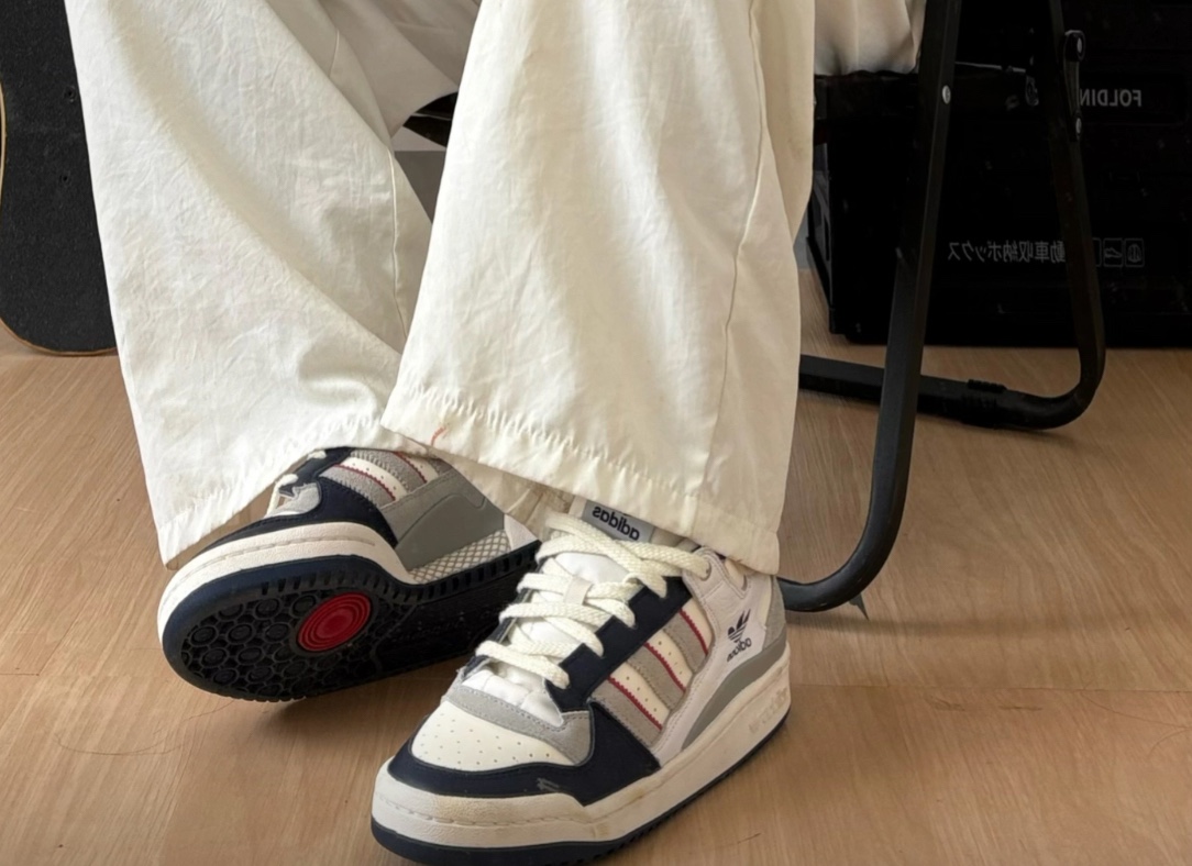 Giày Adidas Forum Low 'Navy Grey' JP9967 - Ảnh 7