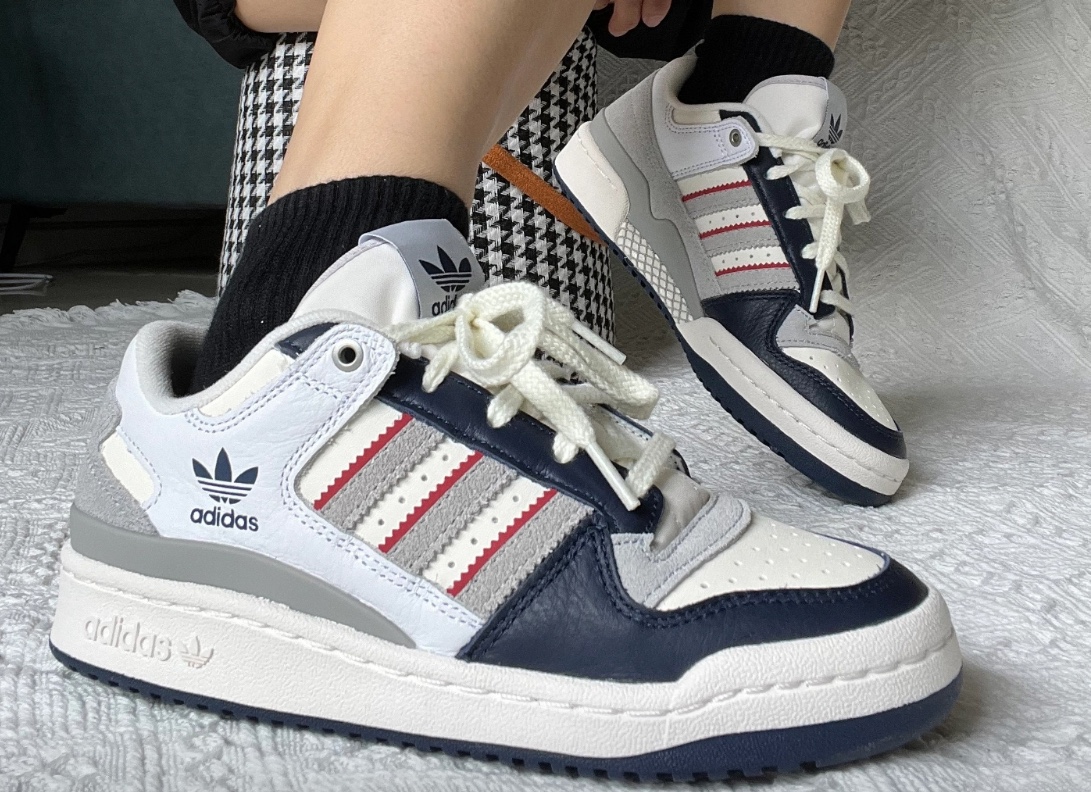 Giày Adidas Forum Low 'Navy Grey' JP9967 - Ảnh 6