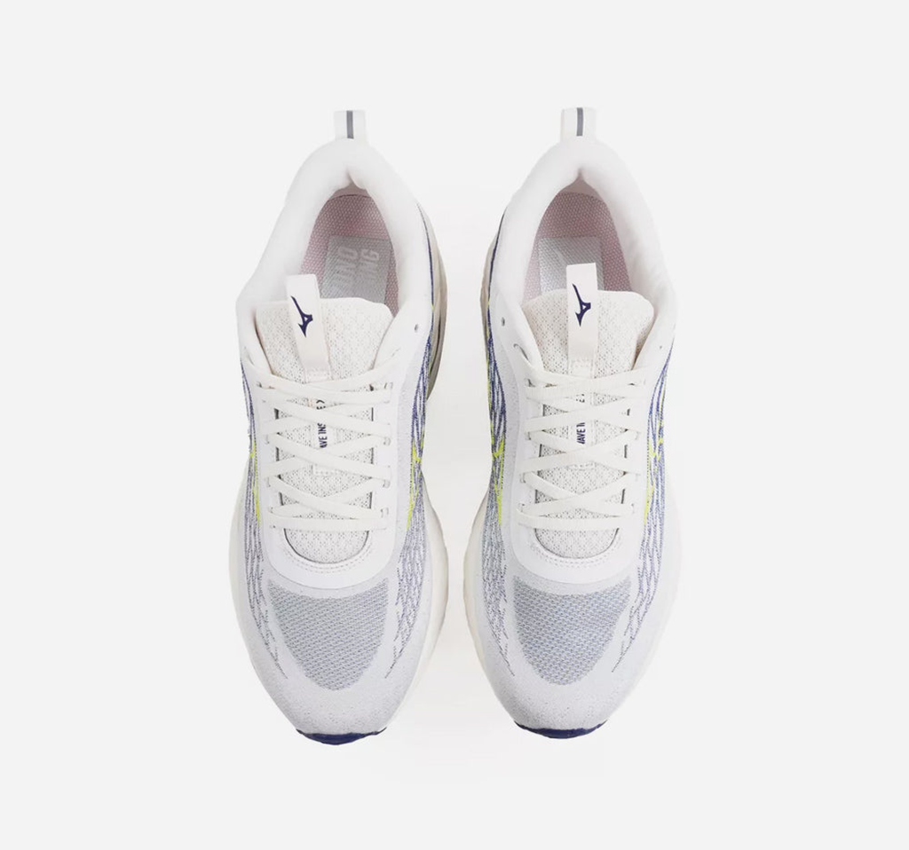 Giày Mizuno Wave Inspire 20 SSW ‘Off White Dark Blue’ J1GC241354 - Ảnh 4