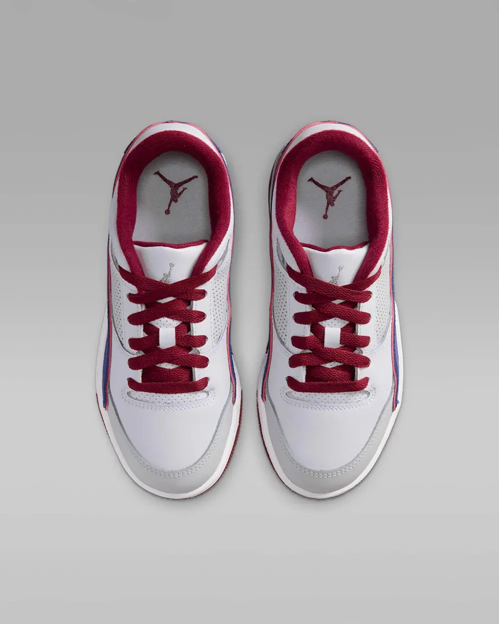 Giày Nike Jordan Flight Court (GS) Youth Basketball Shoes 'White' IM3364-151 - Ảnh 3