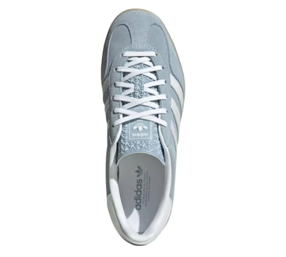 Giày Adidas Gazelle Indoor ‘Wonder Blue White Gum’ JQ7009 - Ảnh 3