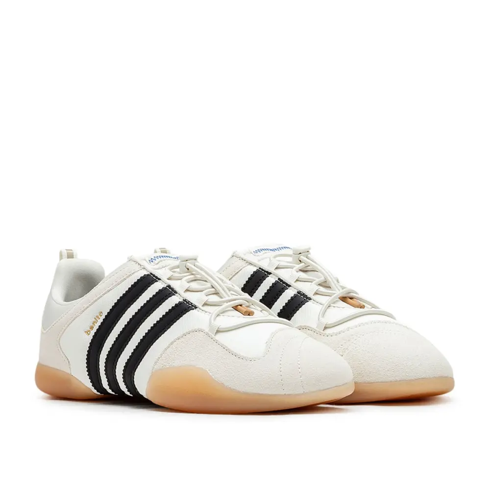 Alternative view of Giày Adidas Ballerina x Bad Bunny ‘Off White Black Gum’ JQ9229
