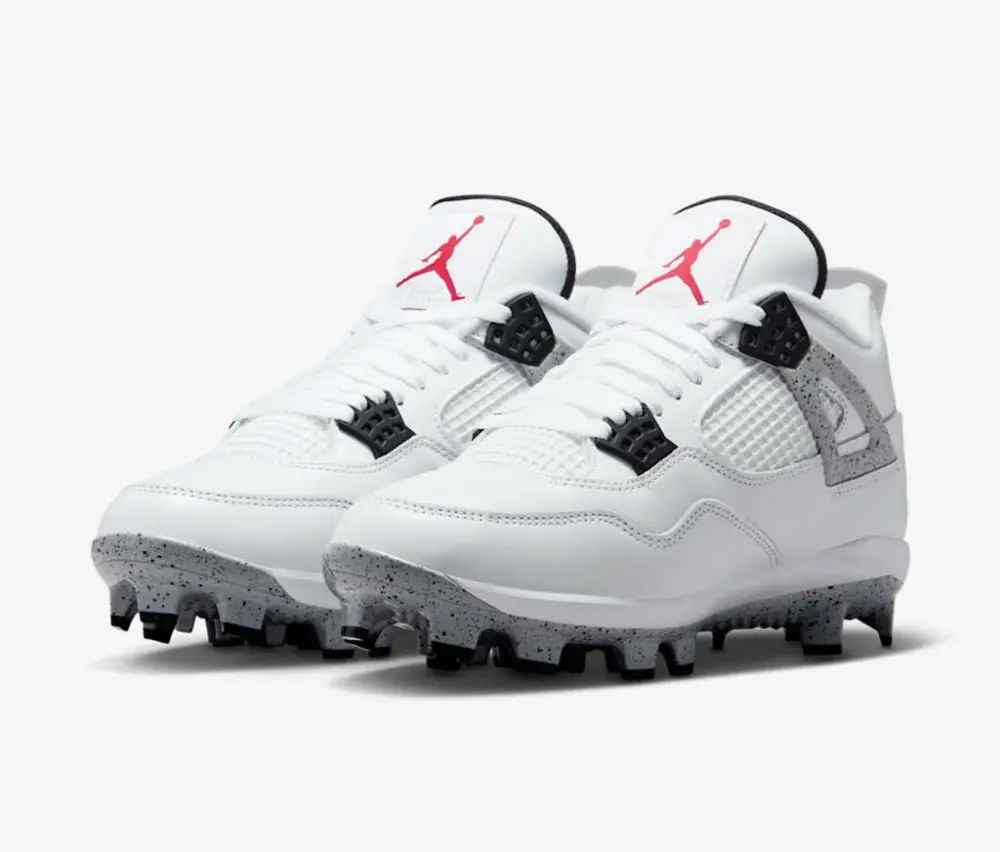 Alternative view of Giày Nike Air Jordan 4 Retro MCS ‘White Cement’ HQ0209-106