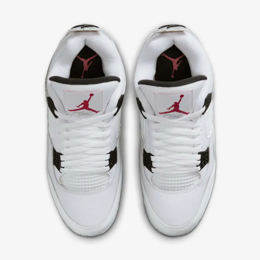 Giày Nike Air Jordan 4 Retro MCS ‘White Cement’ HQ0209-106 - Ảnh 3