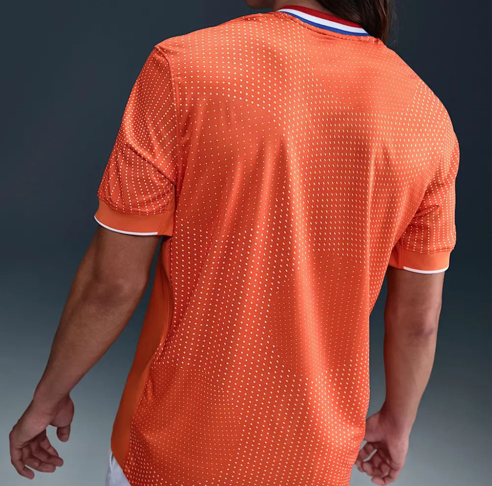 Alternative view of Áo Nike Netherlands 2025 Stadium ‘Orange’ FZ9015-819