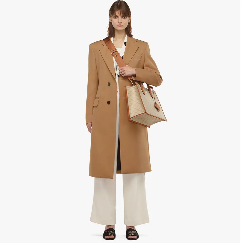 Túi MCM Himmel Tote in Lauretos ‘Beige’ MWTESAC02I9001 - Ảnh 3
