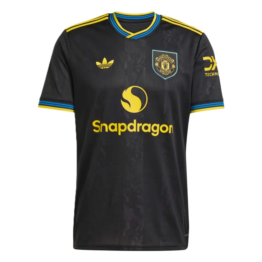 Áo Adidas Manchester United 25/26 Third Jersey 'Black' KD4225
