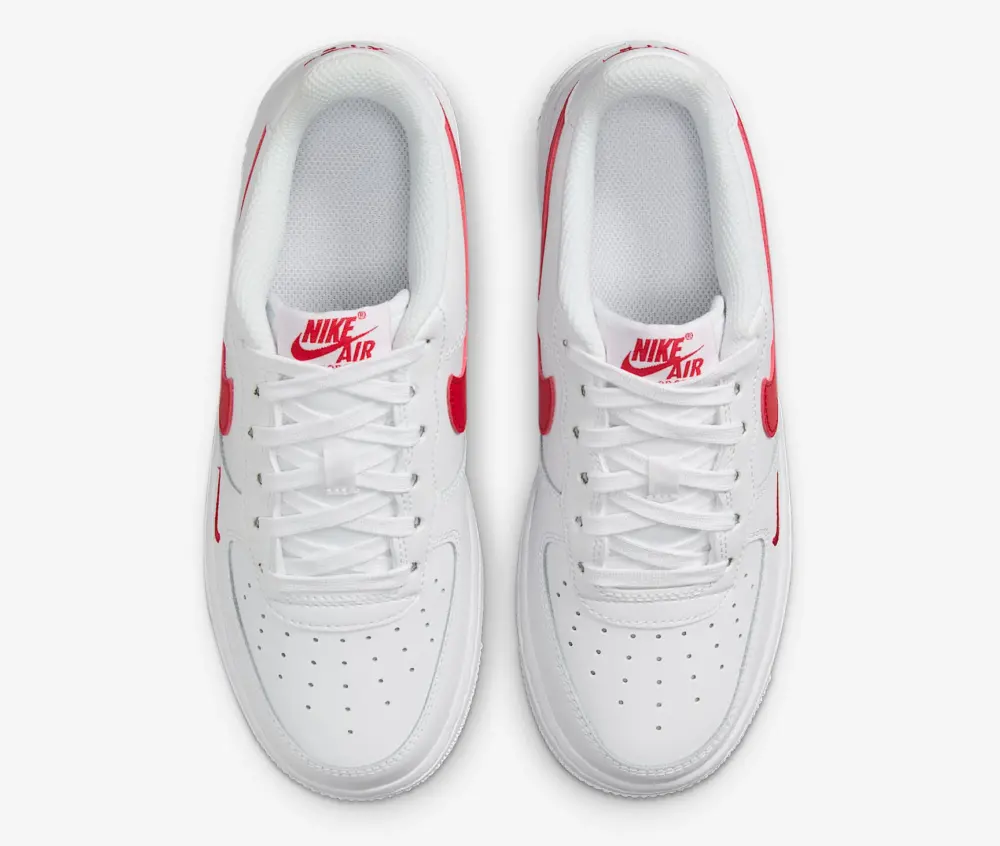 Giày Nike Air Force 1 LV8 ‘White University Red’ FV7020-101 - Ảnh 4