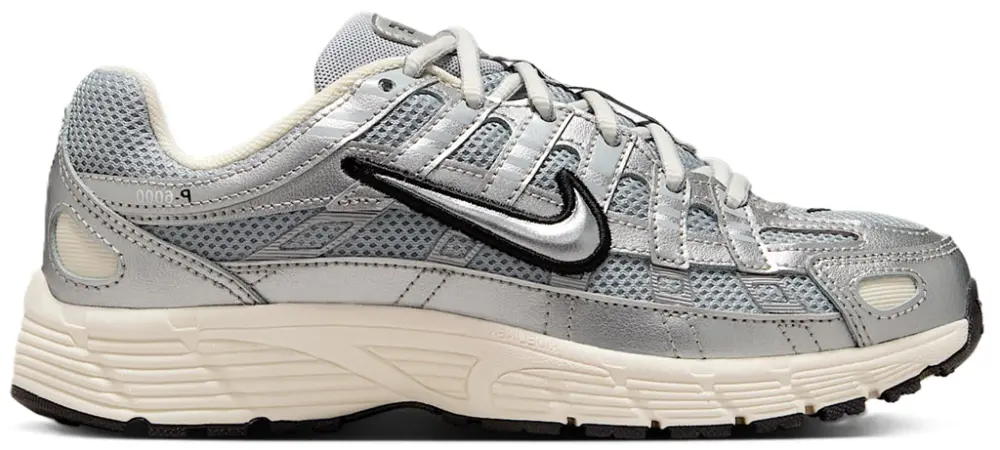 Giày Nike P-6000 GS ‘Metallic Silver Black’ HV5064-006