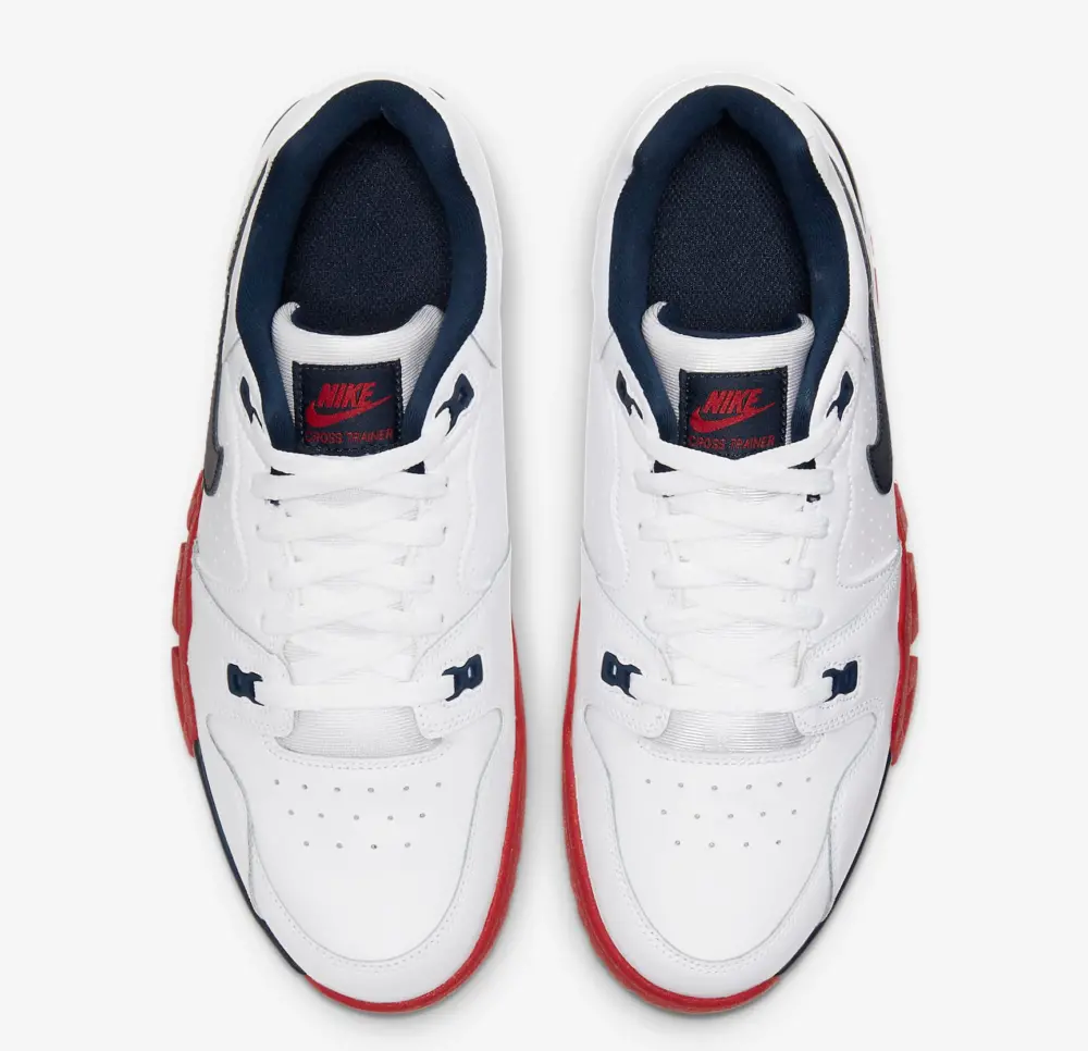 Giày Nike Trainer Low ‘Gym Red Obsidian’ CQ9182-101 - Ảnh 4