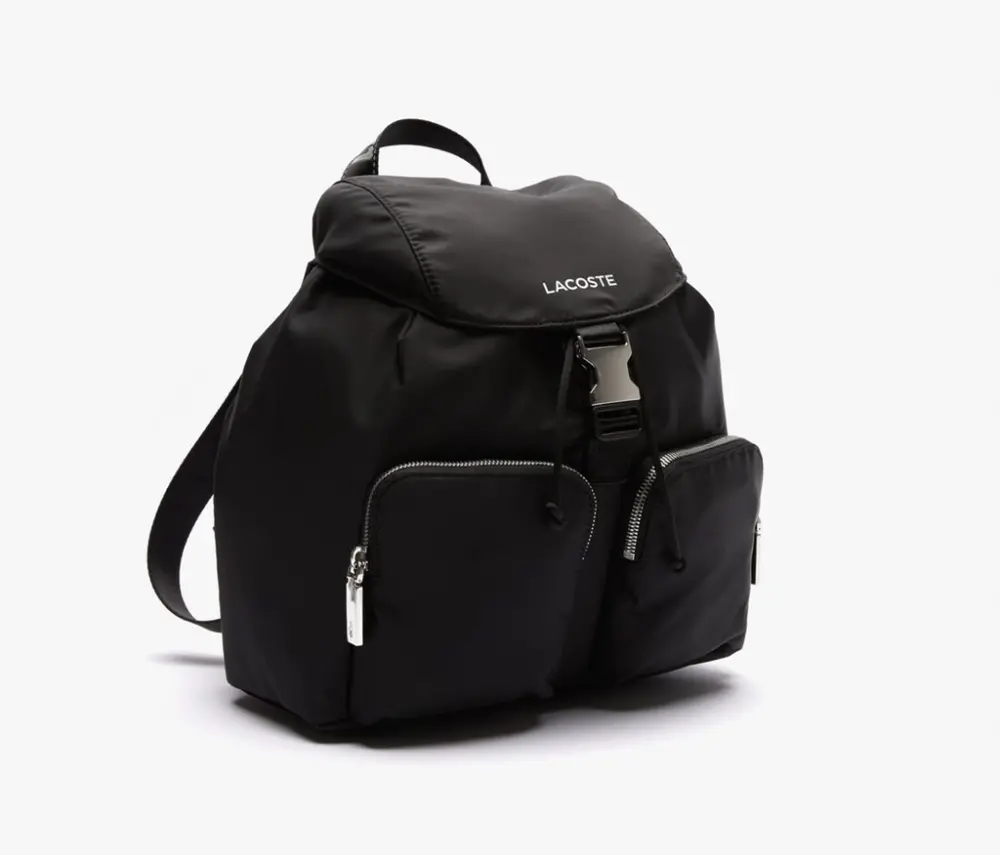 Balo Lacoste Active Nylon Backpack 'Black' NU3827SG-126263-279 - Ảnh 3