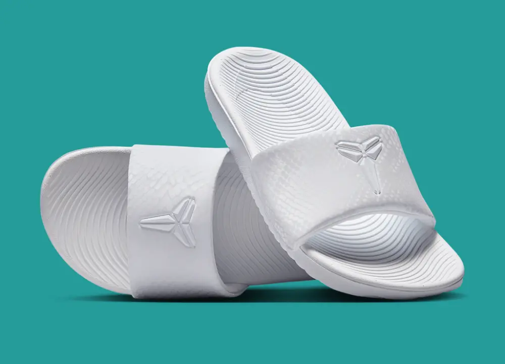 Dép Nike Kobe Offcourt Slide ‘Triple White’ IF2870-100 - Ảnh 3