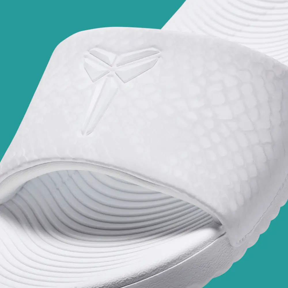 Dép Nike Kobe Offcourt Slide ‘Triple White’ IF2870-100 - Ảnh 4