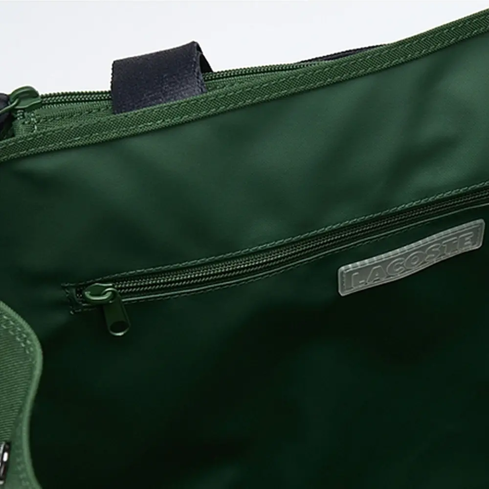 Túi Lacoste French crocodile 'Green' NU5195NZ-B01 - Ảnh 3