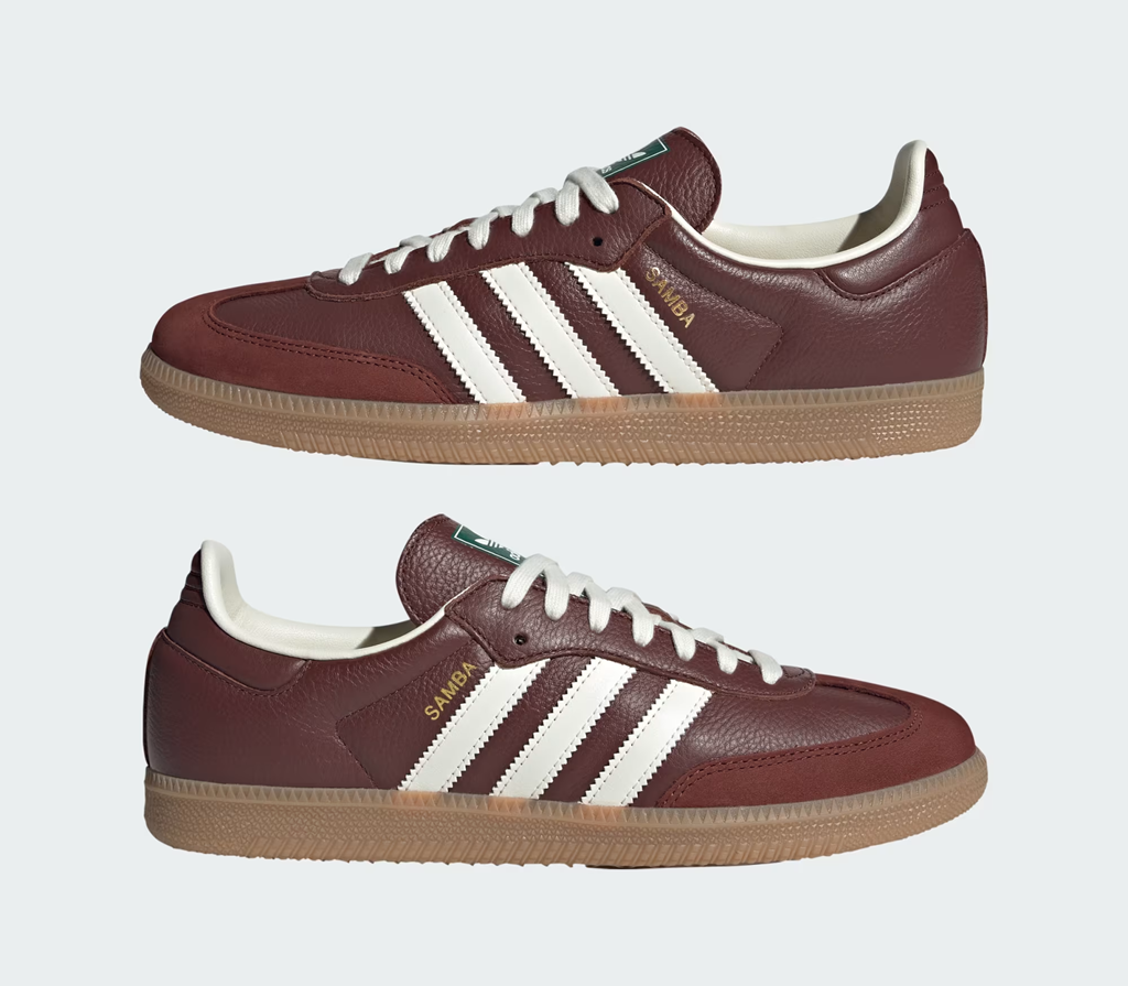 Giày Adidas Samba OG ‘Fox Brown’ JR0892 - Ảnh 4