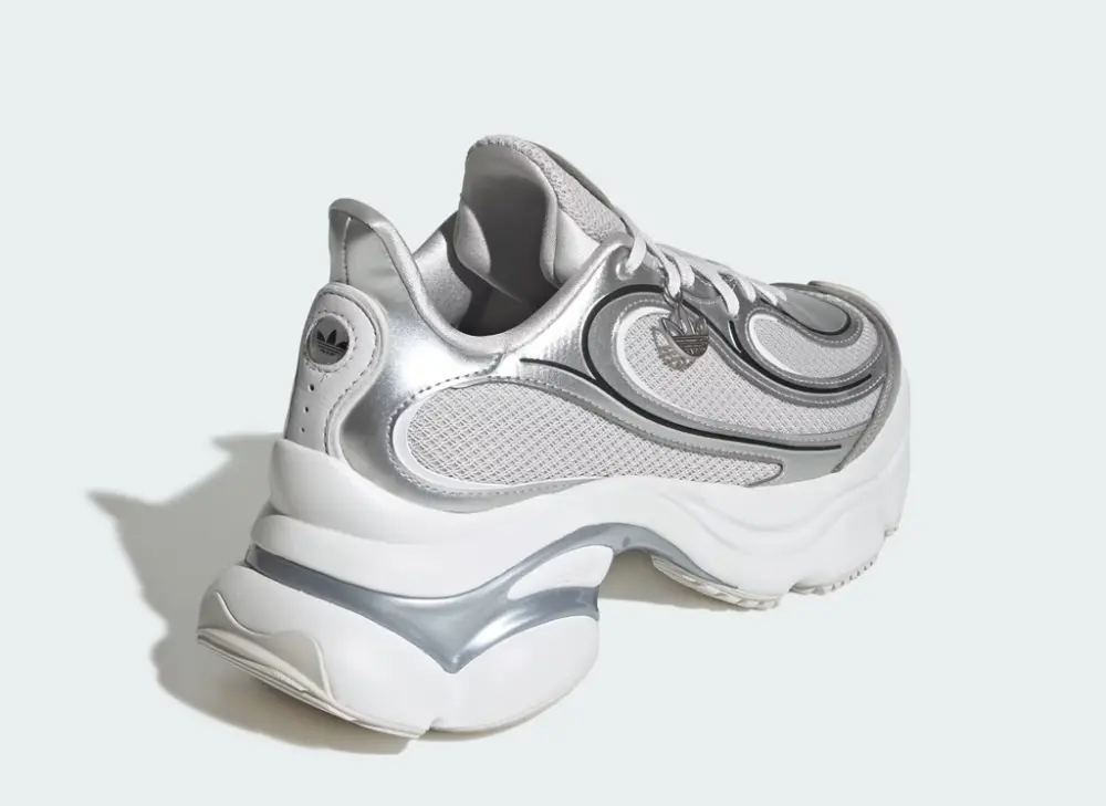Alternative view of Giày Adidas Ozvenuz ‘Silver Metallic’ KI0557