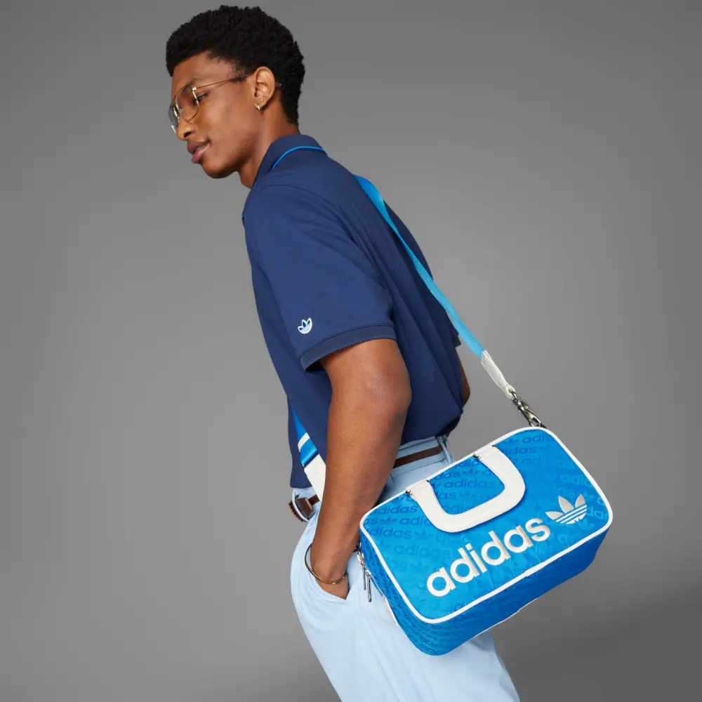 Túi Adidas Golf Originals Round ‘Blue Chalk White’ JD6636 - Ảnh 4