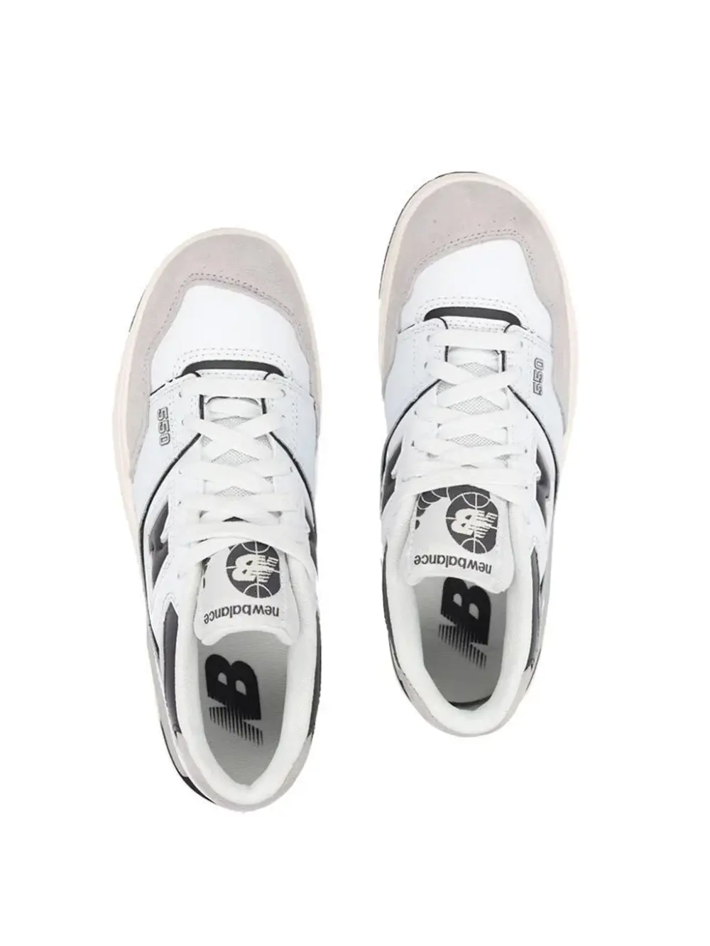 Giày New Balance 550 ‘White Black Cement’ GSB550BW - Ảnh 4