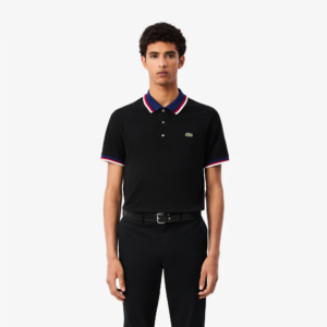 Áo Lacoste Polo Piqué ‘Black’ PH6351-10-031 - Ảnh 4