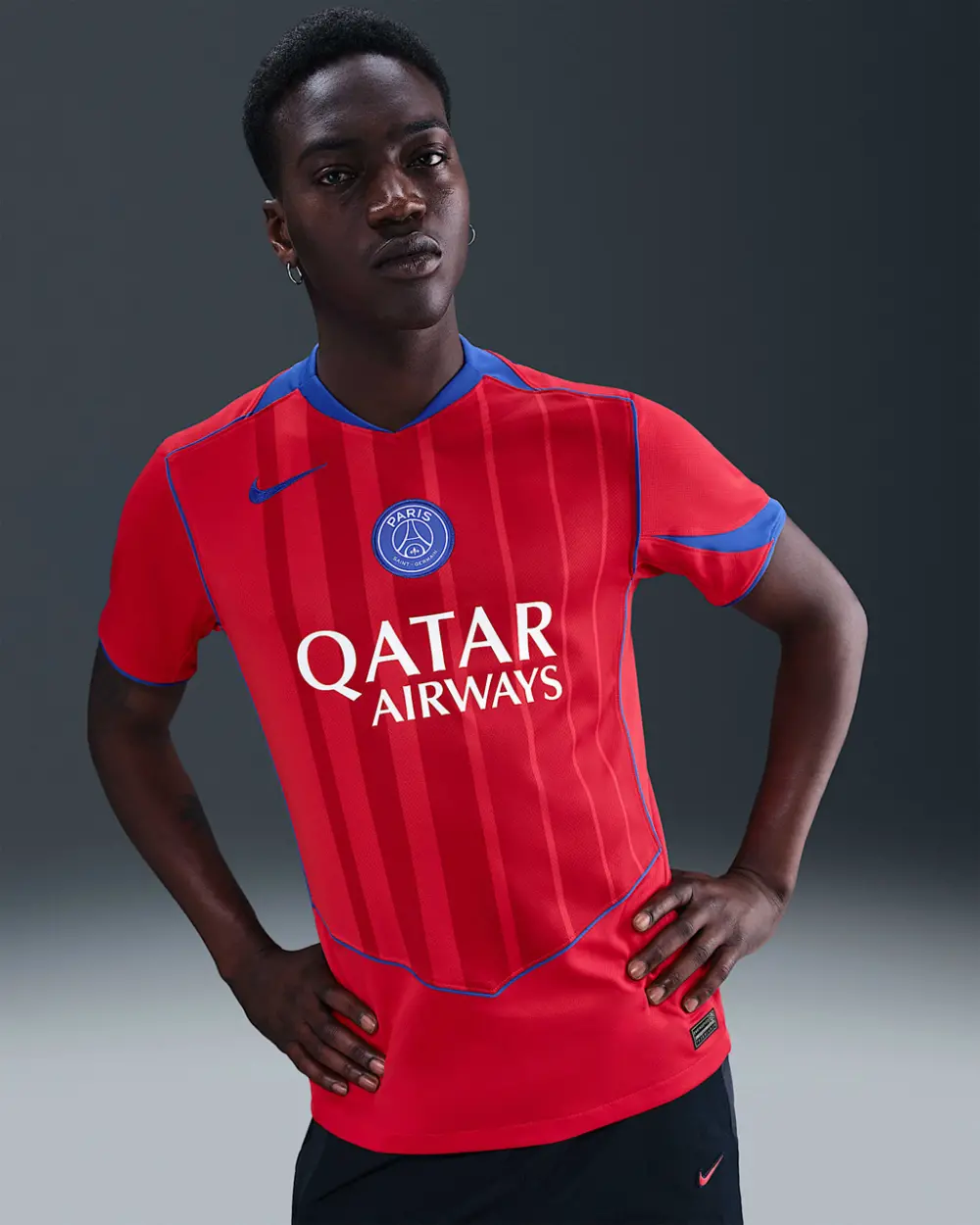 Áo Nike Paris Saint-Germain 2025/26 ‘Red’ HJ4606-680 - Ảnh 3