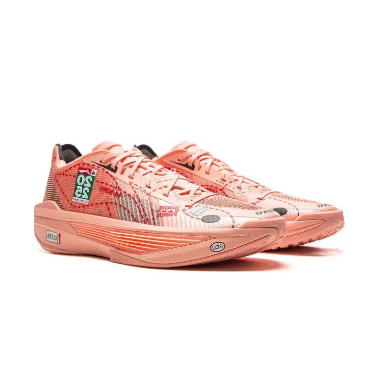 Giày Lining Ultra Light 2025 ‘Painting Pink’ ABAV007-41 - Ảnh 4