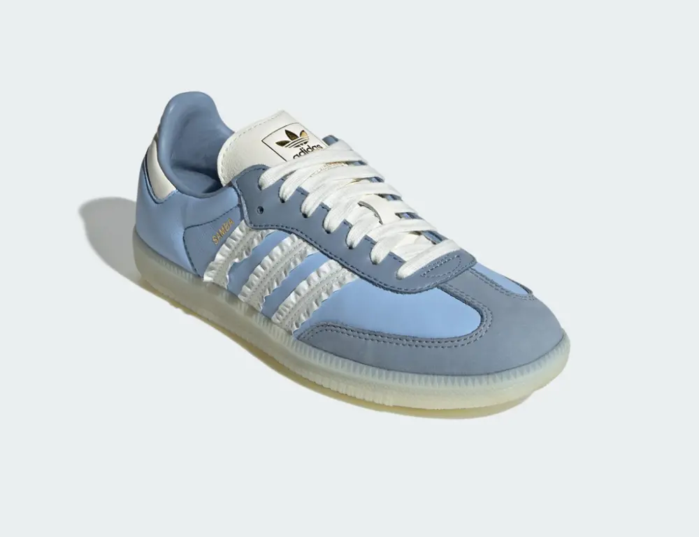 Giày Adidas SAMBA OG W 'Clear Sky' JR8829 - Ảnh 3