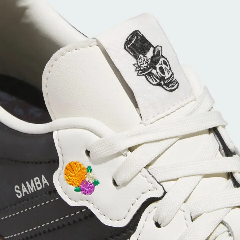 Giày Adidas Samba OG x Día de Muertos ‘Pack Black’ JI3932 - Ảnh 4