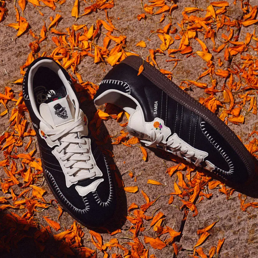 Alternative view of Giày Adidas Samba OG x Día de Muertos ‘Pack Black’ JI3932
