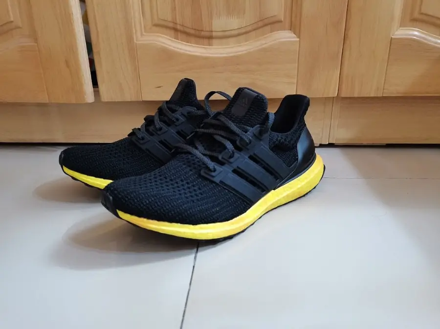 Alternative view of Giày Adidas UltraBoost 4.0 DNA ‘Watercolor Pack Solar Yellow’ GZ8814