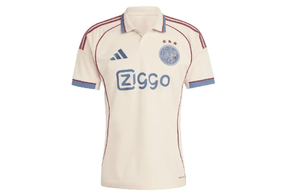 Áo Adidas Ajax Amsterdam SS25 25/26 ‘Ivory’ JP1446
