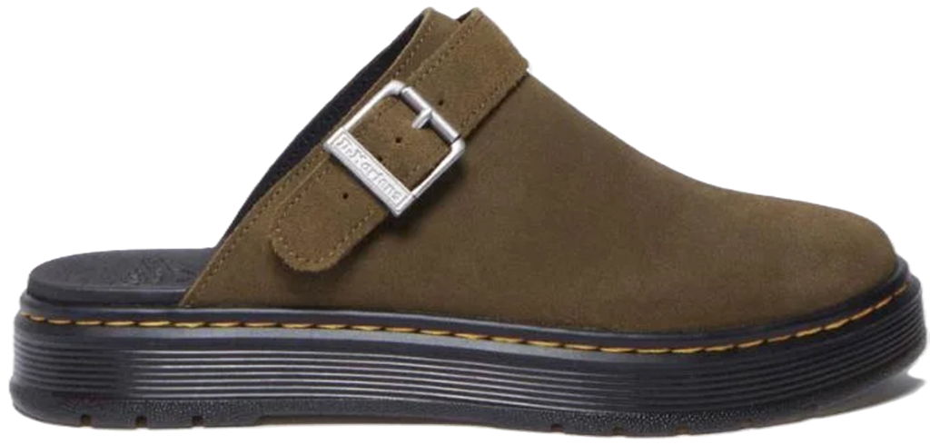 Dép Shop Dr Martens Brookline Suede ‘Green’ 40666300