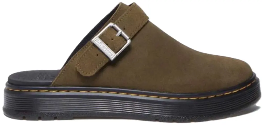 Dép Shop Dr Martens Brookline Suede ‘Green’ 40666300