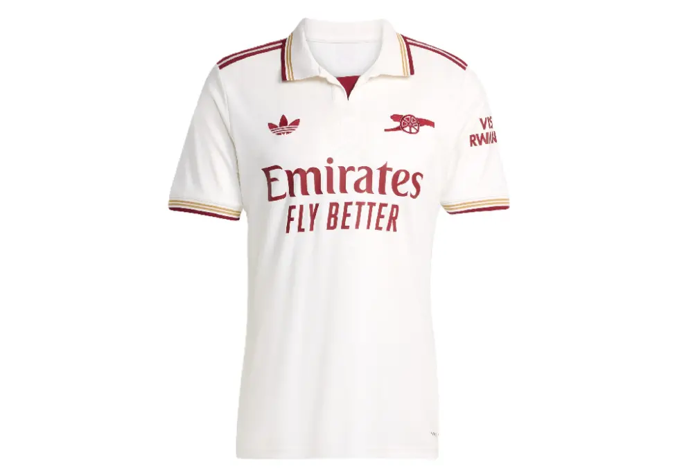 Áo Adidas Arsenal 25/26 3rd ‘White’ JI9556