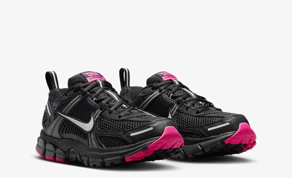 Giày Nike Zoom Vomero 5 GS ‘Black Pink Blast’ HF6998-005 - Ảnh 3
