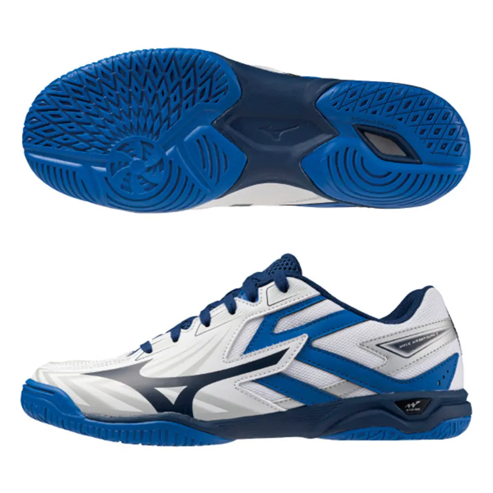 Giày Mizuno Wave Kaiserburg 8 ‘White Estate Blue’ 81GA2420-01 - Ảnh 4