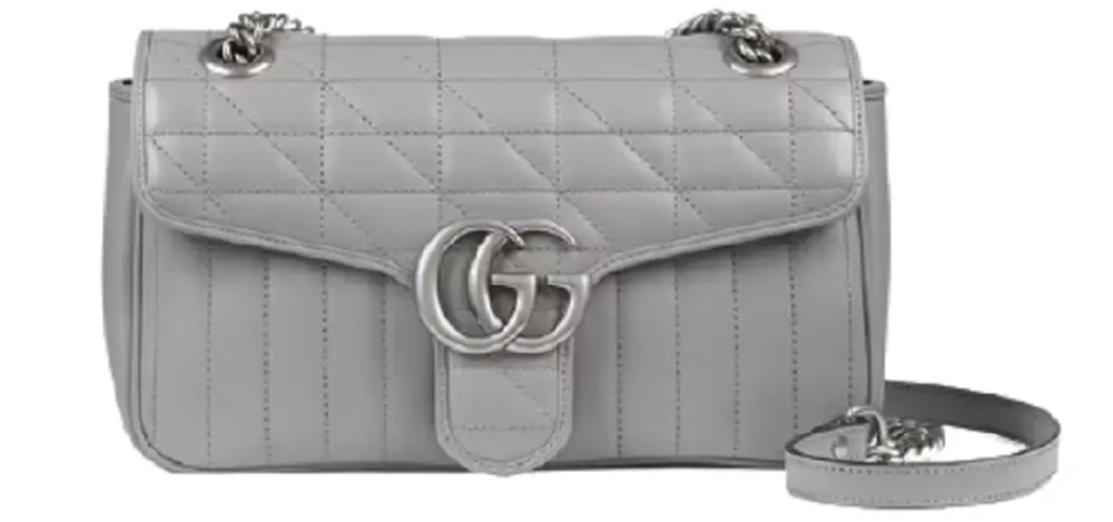 Túi Gucci GG Marmont Small Shoulder 'Dark Grey' 443497-UM8AN-1711