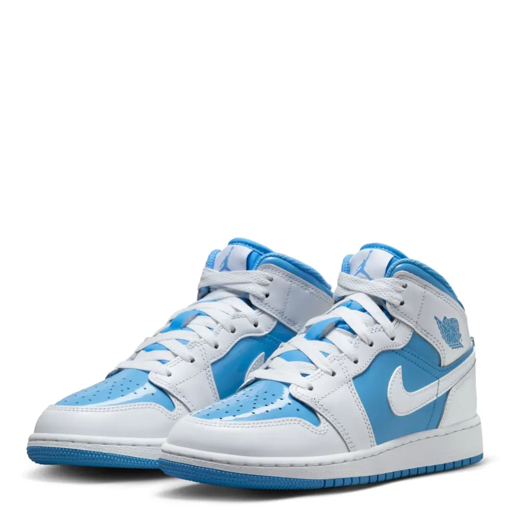 Giày Nike Air Jordan 1 Mid ‘Blue’ FZ3933-114 - Ảnh 3