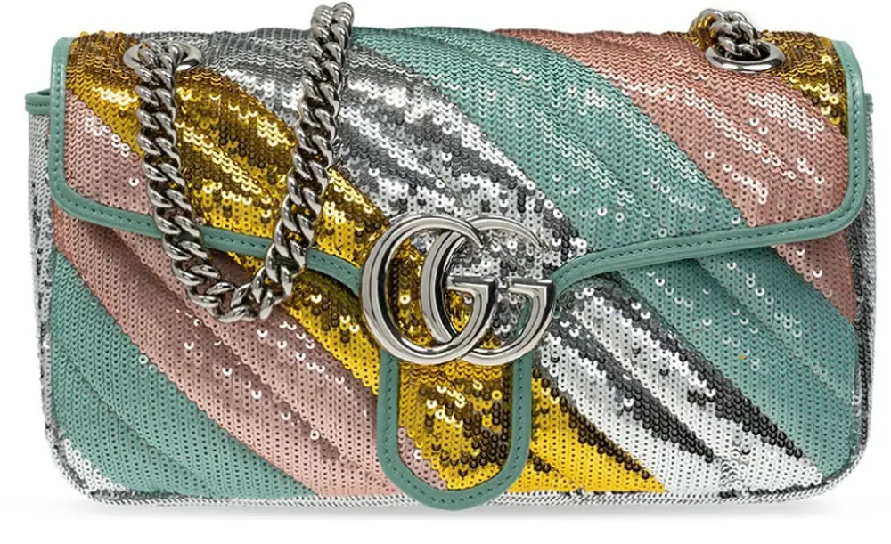 Túi Gucci Gg Marmont Small Sequin Shoulder Bag 'Multicolor' 443497-9SYYP-1299