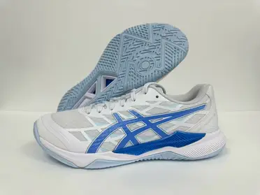 Giày Asics Gel-Tactic 12 2E Wide ‘White Blue Coast’ 1073A071-103 - Ảnh 4